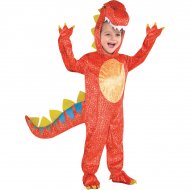 Costume Dinosauro Rosso
