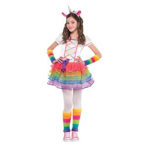 Costume Miss Unicorno Rainbow