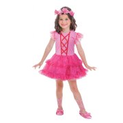 Costume Ballerina Rosa (3-6 anni)