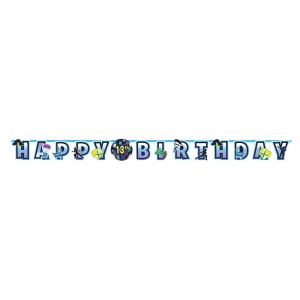 Ghirlande lettere Happy Birthday Battle Royal Personalizzabile