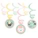 Contiene : 1 x 6 Ghirlande Spirale Hello Pets. n3