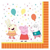 20 Tovaglioli - Peppa Pig Party