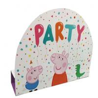 8 Inviti - Peppa Pig Party