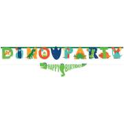 Kit 2 ghirlande - Happy Dino Party