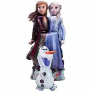 Palloncino gigante Elsa, Anna et Olaf Airwalkers - Frozen 2