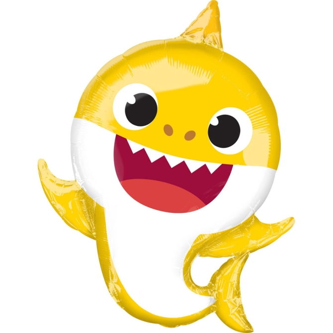 Palloncino Gigante Baby Shark Giallo 