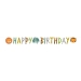 Contiene : 1 x Festone scritta Happy Birthday - Animali della giungla. n9