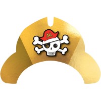 Contiene : 1 x 8 Cappelli pirata