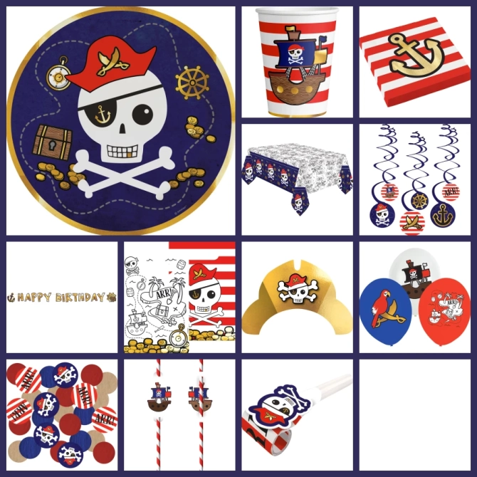 Maxi Party box Pirata 