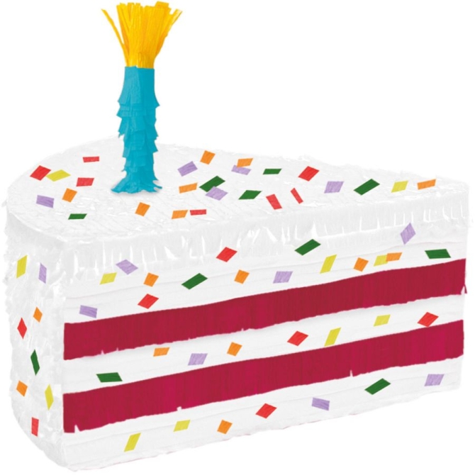 Pezzo di torta Pinata - 46 cm 