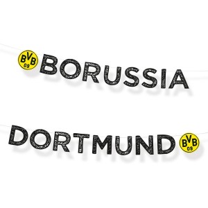 Ghirlanda con scritta BVB Dortmund