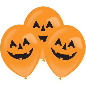 4 Palloncini Zucca - LED