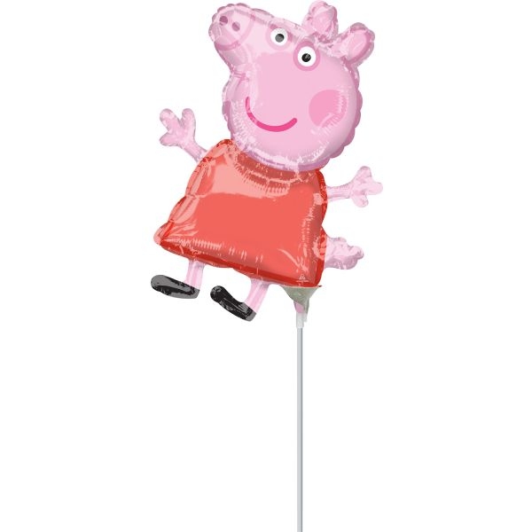 Palloncino con asticella - Peppa Pig 