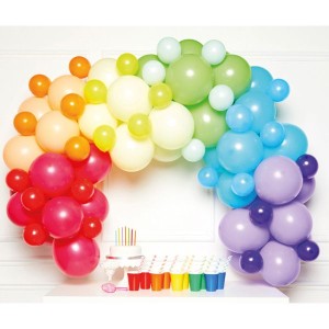 Kit Arco di 78 Palloncini - Arcobaleno