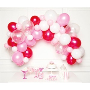 Kit Arco di 78 palloncini - Rosa