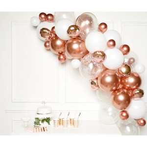 Kit Arco di 66 palloncini - Rose gold