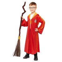 Travestimento Harry Potter Griffondoro Quidditch - 8-10 anni
