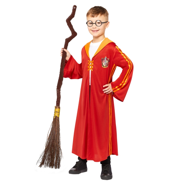 Travestimento Harry Potter Griffondoro Quidditch 