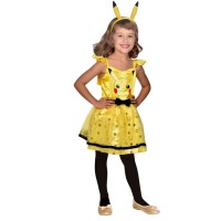 Costume da Pokmon - Pikachu bambina Taglia 8-10 anni