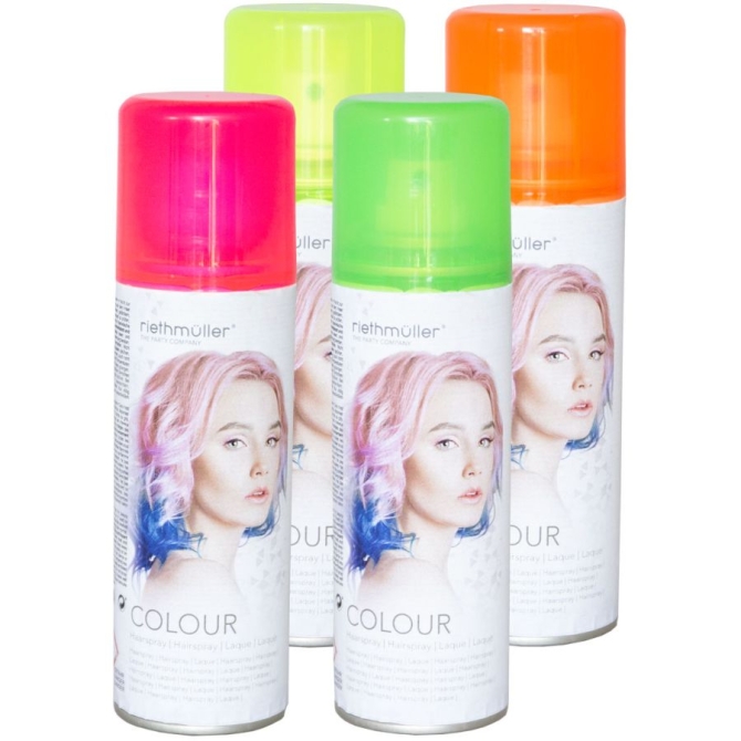 Spray per capelli neon 100ml 