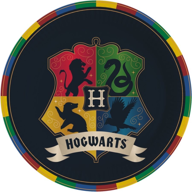 8 Piatti Harry Potter Houses 