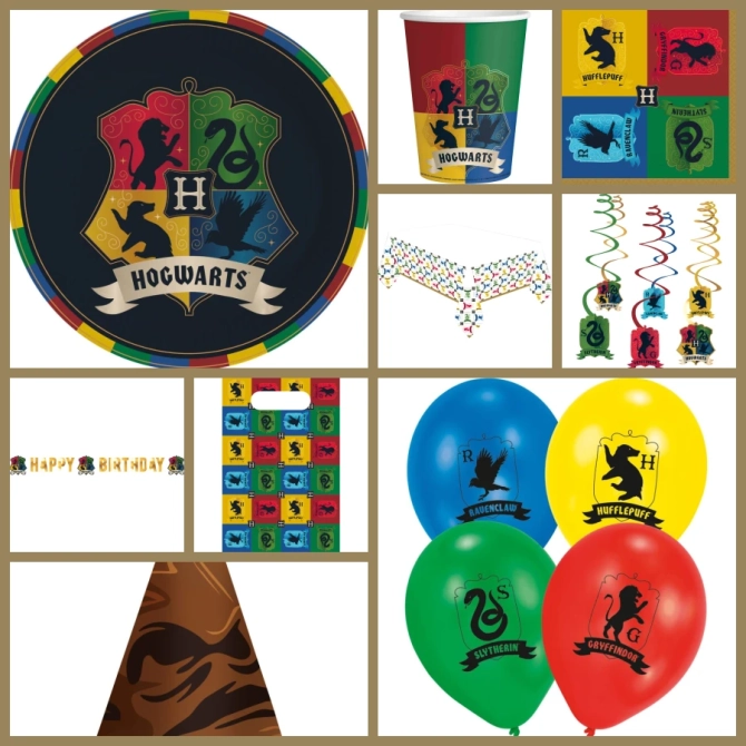 Maxi Party Box Harry Potter Houses 