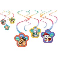 6 Ghirlande a spirale Paw Patrol