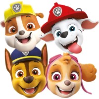 Contiene : 1 x 8 Maschere Paw Patrol