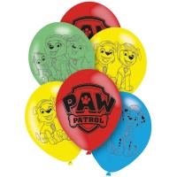 6 palloncini Paw Patrol