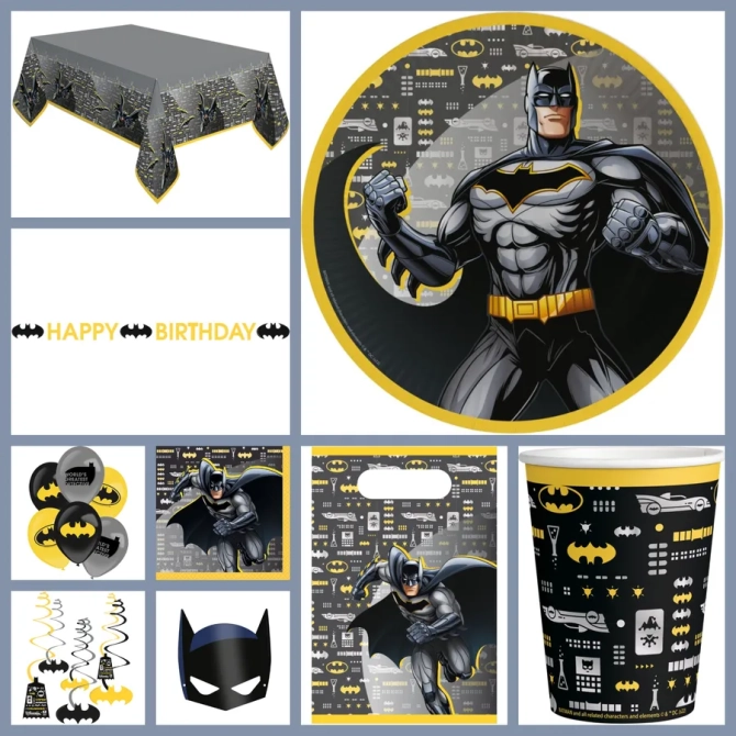 Maxi Party Box Batman Round 