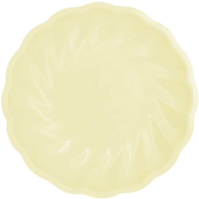 6 Piatti - Giallo Pastello 