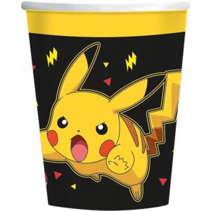 8 bicchieri Pokemon Pikachu