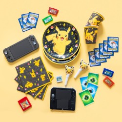 8 bicchieri Pokemon Pikachu. n3