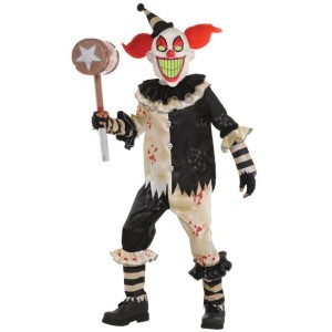Costume da clown terrificante