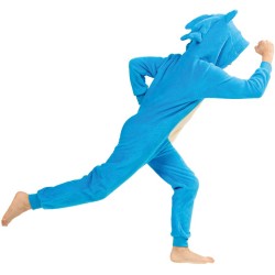 Costume intero Onesie Sonic. n1
