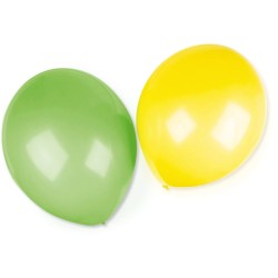 Set di 4 Palloncini Multicolori � Giallo,  Verde,  Rosso e Blu � �. n�1