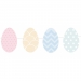 Ghirlanda uova di Pasqua pastello (1,60 m). n°1