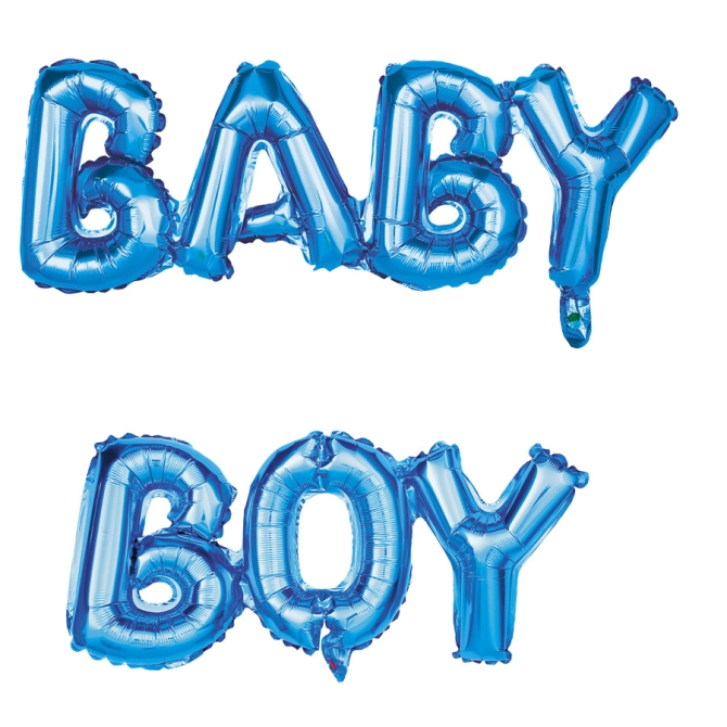 Palloncino Lettere BABY BOY (108 cm) 