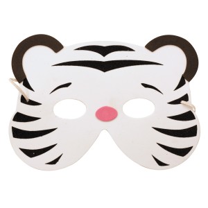 Maschera tigre bianca - Schiuma