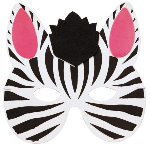 Maschera zebra - Schiuma