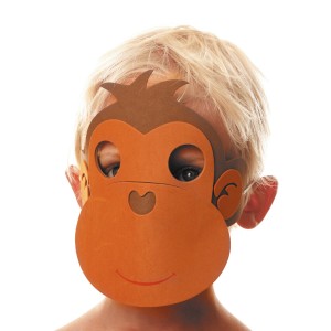 Maschera scimmia - Schiuma