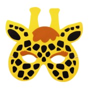 Maschera giraffa - Schiuma