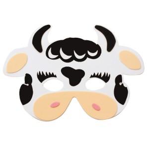 Maschera mucca - Schiuma