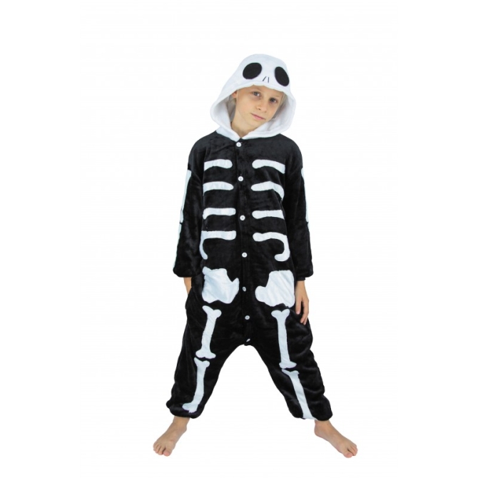 Costume da scheletro Kigurumi 