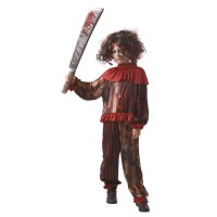 P'tit Clown Costume Capodanno Cinese Per Bambini 10-12 Anni - Giacca, Pantaloni E Cappello Rosso