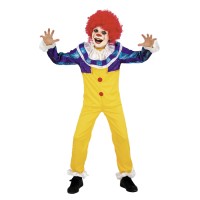 Travestimento da clown per Halloween - Taglia 4-6 anni
