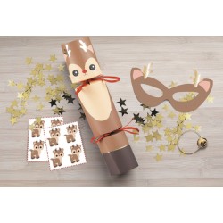 5 Crackers Personaggi Natalizi. n°1