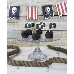 10 Stuzzicadenti decorativi per Cocktail - Pirata. n1