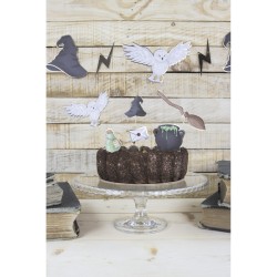 6 Cake Toppers - Apprendista Stregone. n3