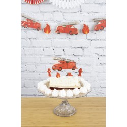 6 Cake Toppers - Pompieri. n5
